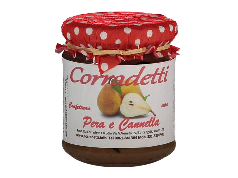 Marmellata Pera e cannella