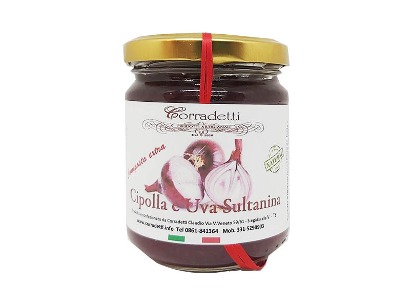 Marmellata di Cipolla e Uva Sultanina